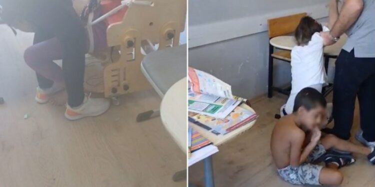 Bursa’da otizmli öğrenci skandalı: Okulda Dehşet Veren Görüntüler